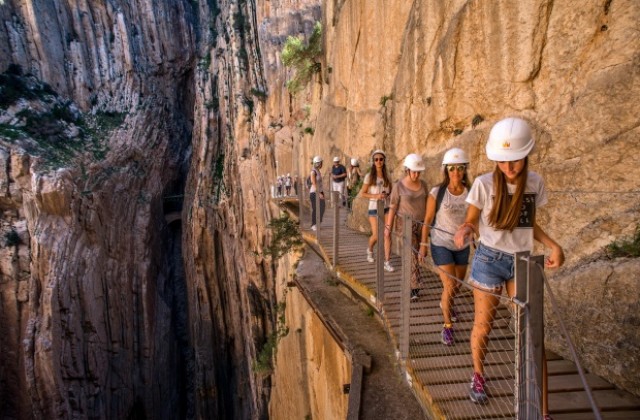 Каминито дел Рей - най-опасната пешеходна пътека в света (ВИДЕО)