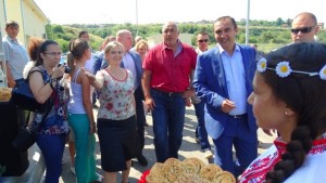 Бойко Борисов откри пречиствателната станция и обновения площад в Луковит