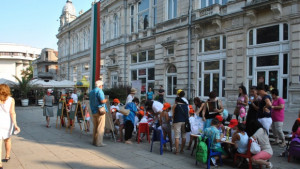 Деца от пет детски градини се включиха в пленер