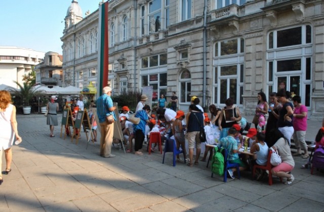 Деца от пет детски градини се включиха в пленер