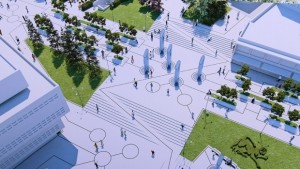 Решено Паметникът на Тервел ще бъде на терена зад Универсалния