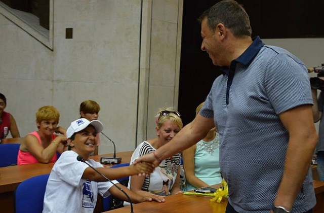 Катя Сейменска с медал в Лос Анжелис