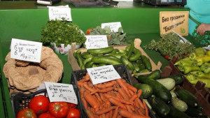 Фермерският пазар в Стара Загора предизвика голям интерес