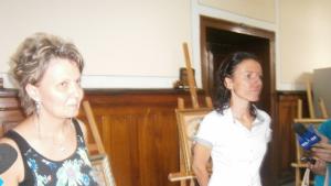 14 картини от мозайка във фоайето на община Кюстендил