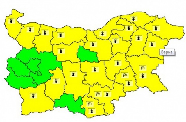 Предупреждават за опасни горещини