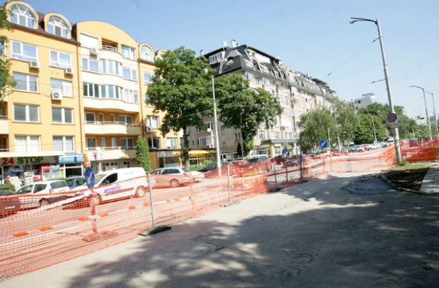 За последните три години в София са изградени над 120 км тротоари