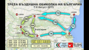 Участниците в Третата въздушна обиколка на страната отлетяха за Пловдив