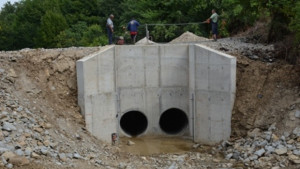 Изградиха нов водосток на ул Градище