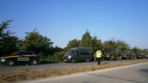 Тежка военна техника тръгва по Хемус за учението в Шабла