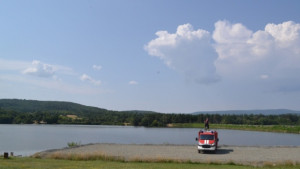 Община Казанлък завърши реконструкцията на микроязовир Синята река