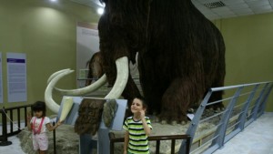 Оградиха мамута в екомузея с парапет