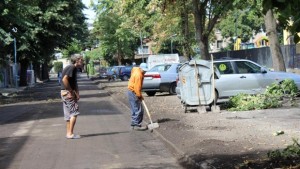 Започна ремонтът на улица Знаме