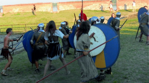 Римляни и авари в битка за крепостта Баба Вида