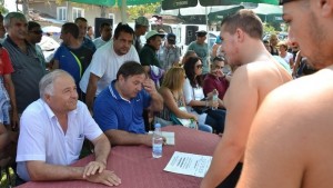Кметът Кольо Милев посети събора в село Стара река
