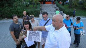 Рехав протест срещу цените на горивата във Велико Търново