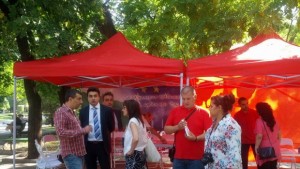 Мобилна приемна за граждани отвори евродепутатът Момчил Неков