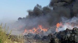 Пожар край благоевградско село