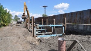 Ремонтът на надлеза на СОМАТ върви