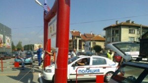 Националният конкурс Пътен полицай на годината 2015 в Кюстендил