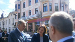 Румяна Бъчварова на посещение в Кюстендил