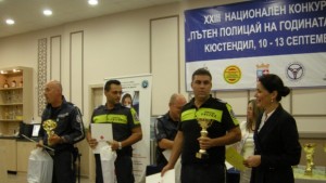 Николай Димитров Стойчев от МВРСливен е пътният полицай на 2015