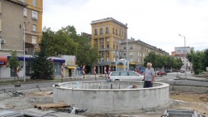 Димитровград с единствения в Хасковско фонтан в кръгово
