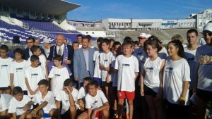 Министър Кралев Благодаря на кмета Даниел Панов за новия облик