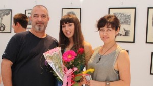 Потомствена художничка откри първа изложба в Свиленград