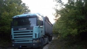 Задържаха мъж откраднал камион с 35 тона царевица