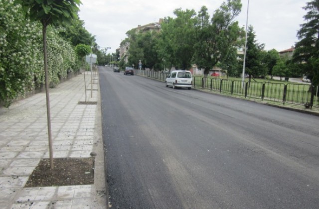 Продължава ремонтът на улици в Горна Оряховица