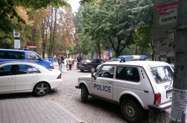 Задържаха млад мъж в центъра на Стара Загора
