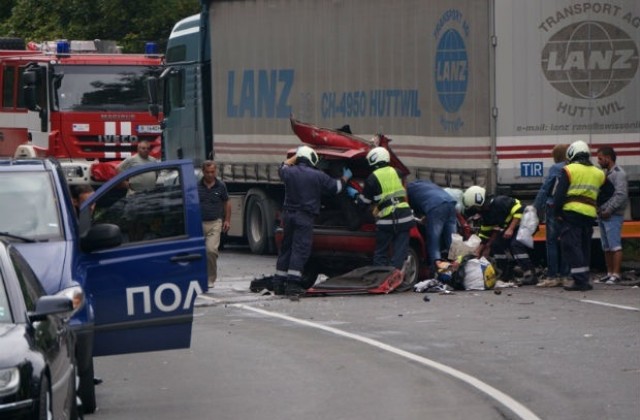 Шофьорът на камиона нямал вина за катастрофата на пътя Варна-Бургас