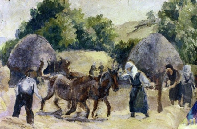 Изложба на Рейчъл-Еванс Касабова за Гео Милеви дни’ 2015 в Стара Загора