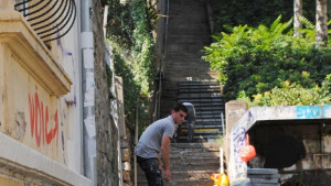 Продължават ремонтите на стълбища и улици във Велико Търново