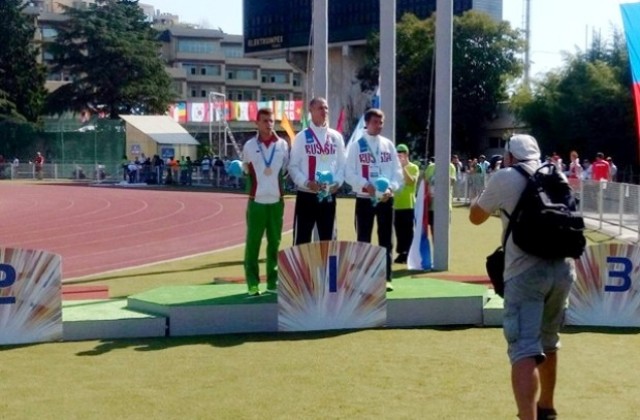 Християн Стоянов със сребро от Световните игри в Сочи