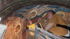 Реставрират стенописите на Св Вмчк Теодор Тирон в Стара Загора