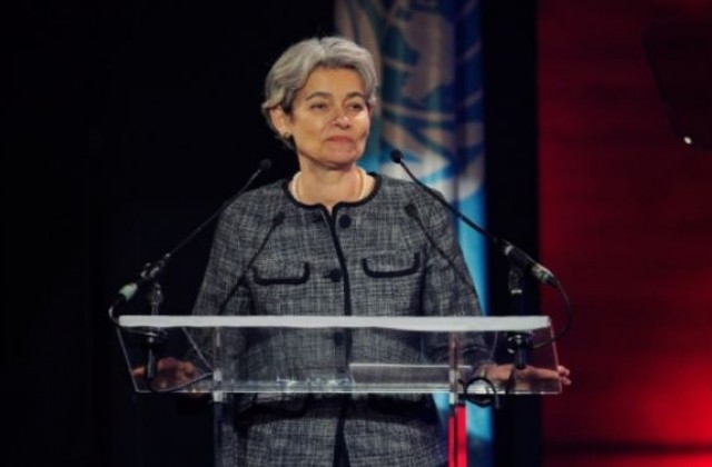 Ирина Бокова и Кофи Анан в дискусия за бежанската криза в Global Citizen Forum