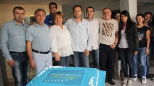 Даниел Панов бе изненадан с многобройни поздравления за рождения си