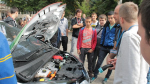 Гости от Италия и Франция посрещна Професионалната техническа гимназия в