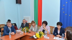 Йорданка Фандъкова и Янка Такева подкрепиха кандидата на ГЕРБ в