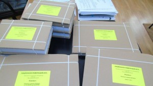 Областна администрация получи изборните книжа за националния референдум