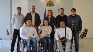 Замкметът Цонкова поздрави параолимпийците