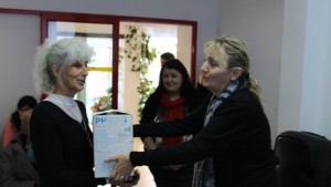 Кандидатът за кмет Лена Енева посети Центъра за социална интеграция