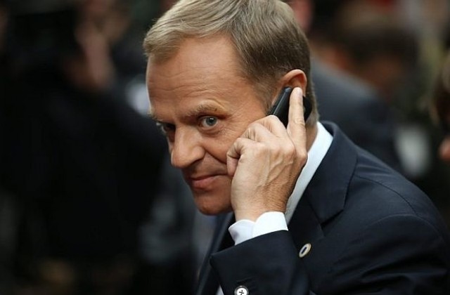 Бойко Борисов приема председателя на Европейския съвет край Варна