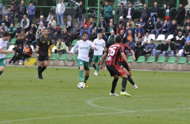 Берое с убедителна победа срещу Локомотив (Горна Оряховица)