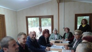 Кандидатът за районен кмет на Приморски Петя Проданова се срещна