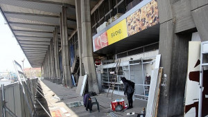 Ремонтът на столичната Централна гара се движи със закъснение