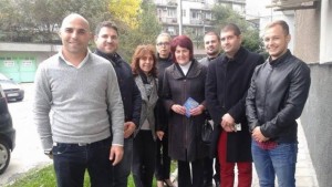 Кандидатът за кмет на Приморски Петя Проданова се срещна с