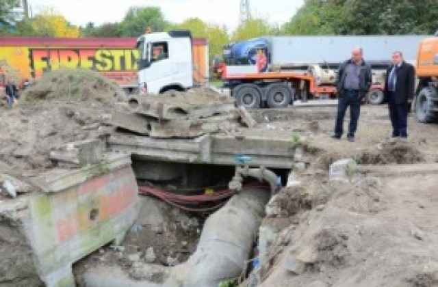 Реконструкцията на водопровода за Аспарухово слага край на ВиК авариите