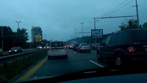 Петъчно задръстване на Цариградско шосе ВИДЕО